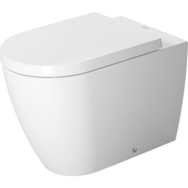 Duravit ME by Starck Staand toilet Back-to-Wall HygieneGlaze Wit