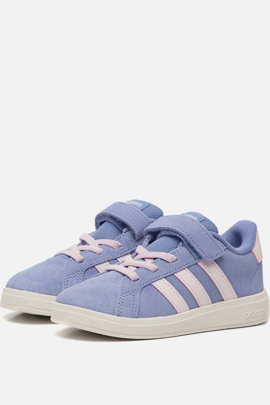 Adidas Grand Court 00's Sneakers Blauw Synthetisch - Dames - Maat 27