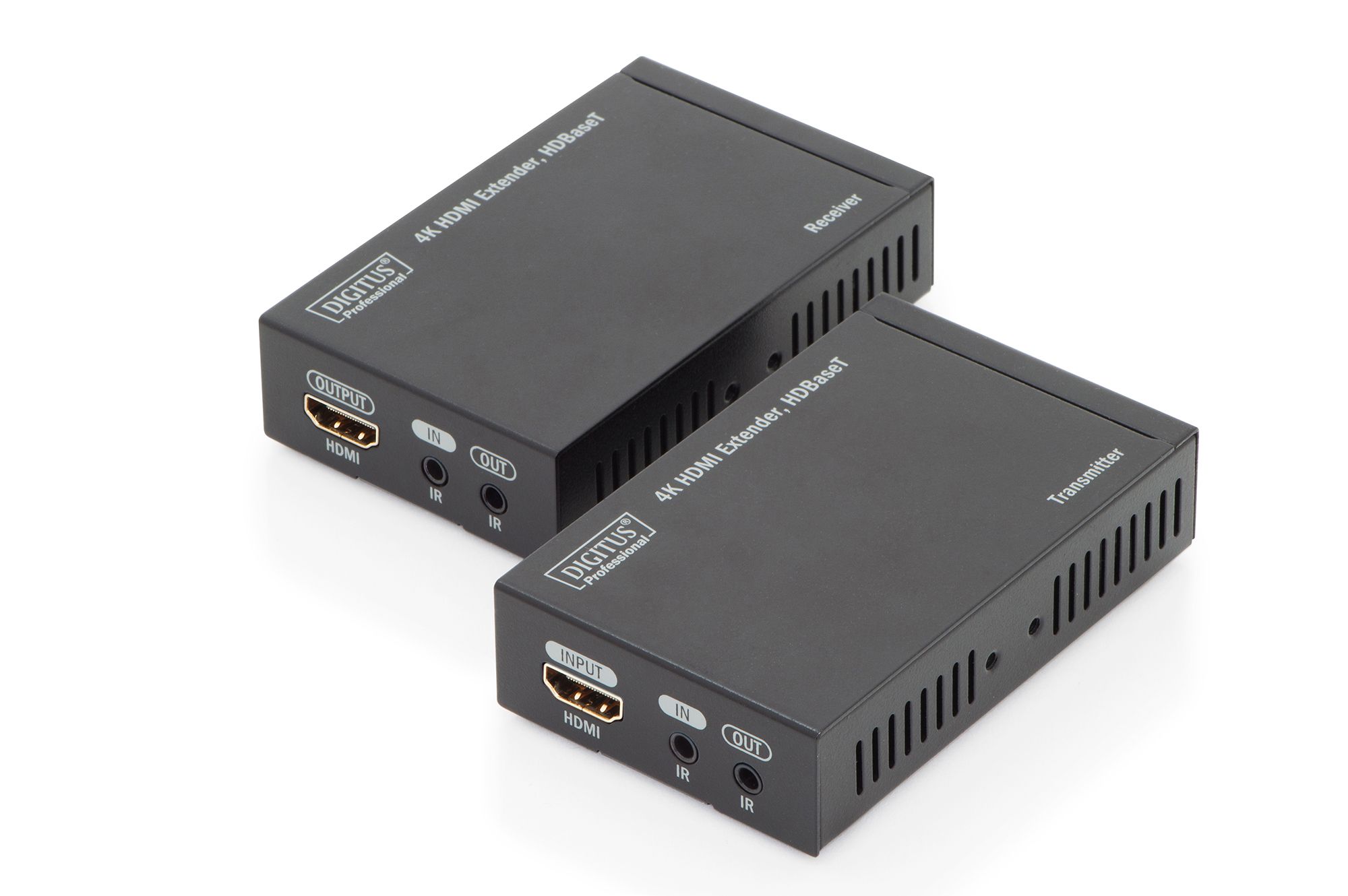 Digitus DS-55500 - AV Extender - Zwart