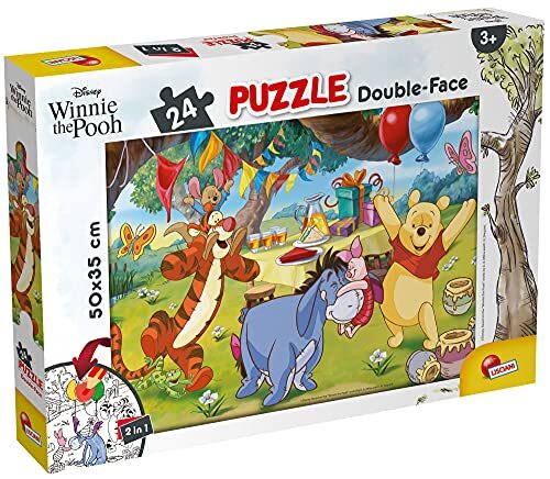 Liscianigiochi Lisciani Giochi 86528 Disney puzzel DF Plus 24 Winnie puzzel voor kinderen