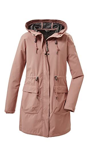 G.I.G.A. DX Women's Casual softshell parka met capuchon - GS 99 WMN SFTSHLL PRK, rose, 40
