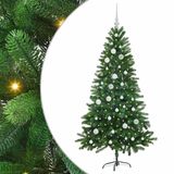 vidaXL Kerstboom met 150 LED met standaard Groen 150 cm PE