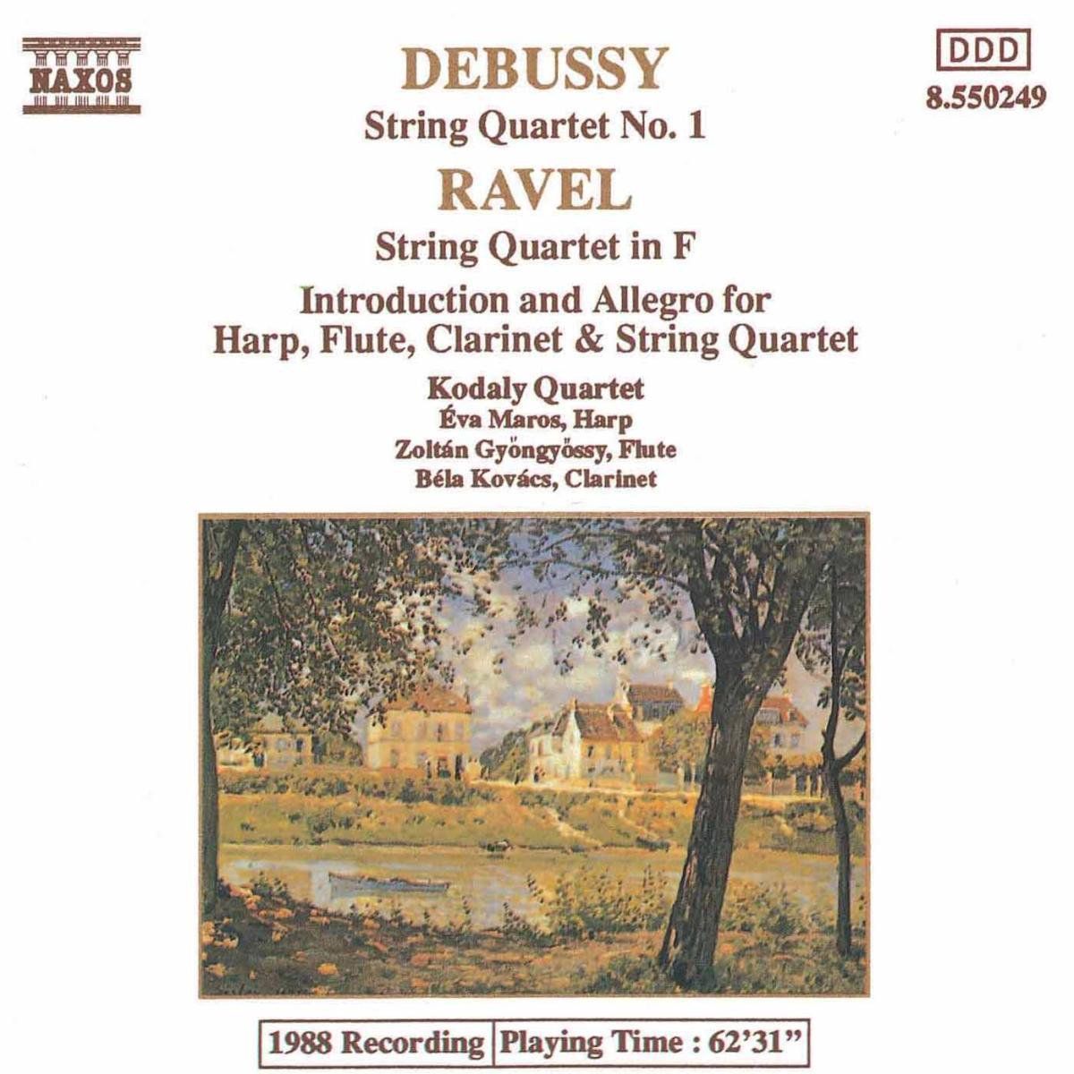 OUTHERE Debussy, Ravel: String Quartets, etc