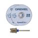 DREMEL SC406 Starterset - 2-pack EZ SpeedClic 38mm Snijschijven voor Metaal