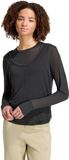 Adidas Sportswear Soft Lux Sheer Longsleeve - Dames - Zwart