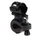 TRANKIELO® - Support de phare de vélo - Rotation à 360 degrés - Conception en caoutchouc léger - Compatible avec les phares de 28 à 40 mm