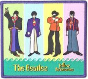 Rock Off The Beatles - Yellow Submarine Band In Stripes Patch - Multicolours