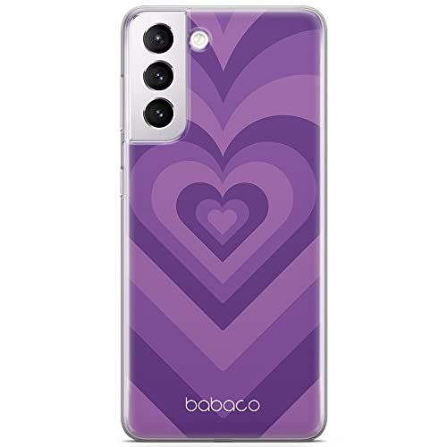 ERT GROUP mobiele telefoonhoesje voor Samsung S21 PLUS - Babaco Hearts 007
