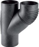 Geberit raccords de soudure en plastique T parallèle