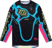 Troy Lee Designs SE Ultra Membrane Maillot de Motocross Jaune/Noir Taille L