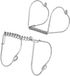 Metaltex Rouladepennen Edelstaal, 4 stuks