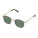 Le Specs Neptune Deux Gold Khaki Mono Gepolariseerde Zonnebril