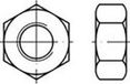TOOLCRAFT Écrous hexagonaux M2 DIN 934 RVS V4A A4 100 pièce(s)