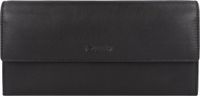 Esquire Viktoria Portemonnee RFID Leer 18,5 cm - Dames - Horizontaal - zwart