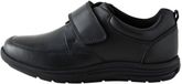 Next Jongens Leren Schoolschoenen met Klittenbandsluiting Zwart
