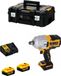 DeWALT DCF964P2T Clé à chocs (2 x 5,0 Ah batteries + chargeur DCB115 + boîte de rangement TSTAK II)