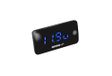 Slim Koso Temperatuurmeter + voltmeter Slim Line New Generation blauw