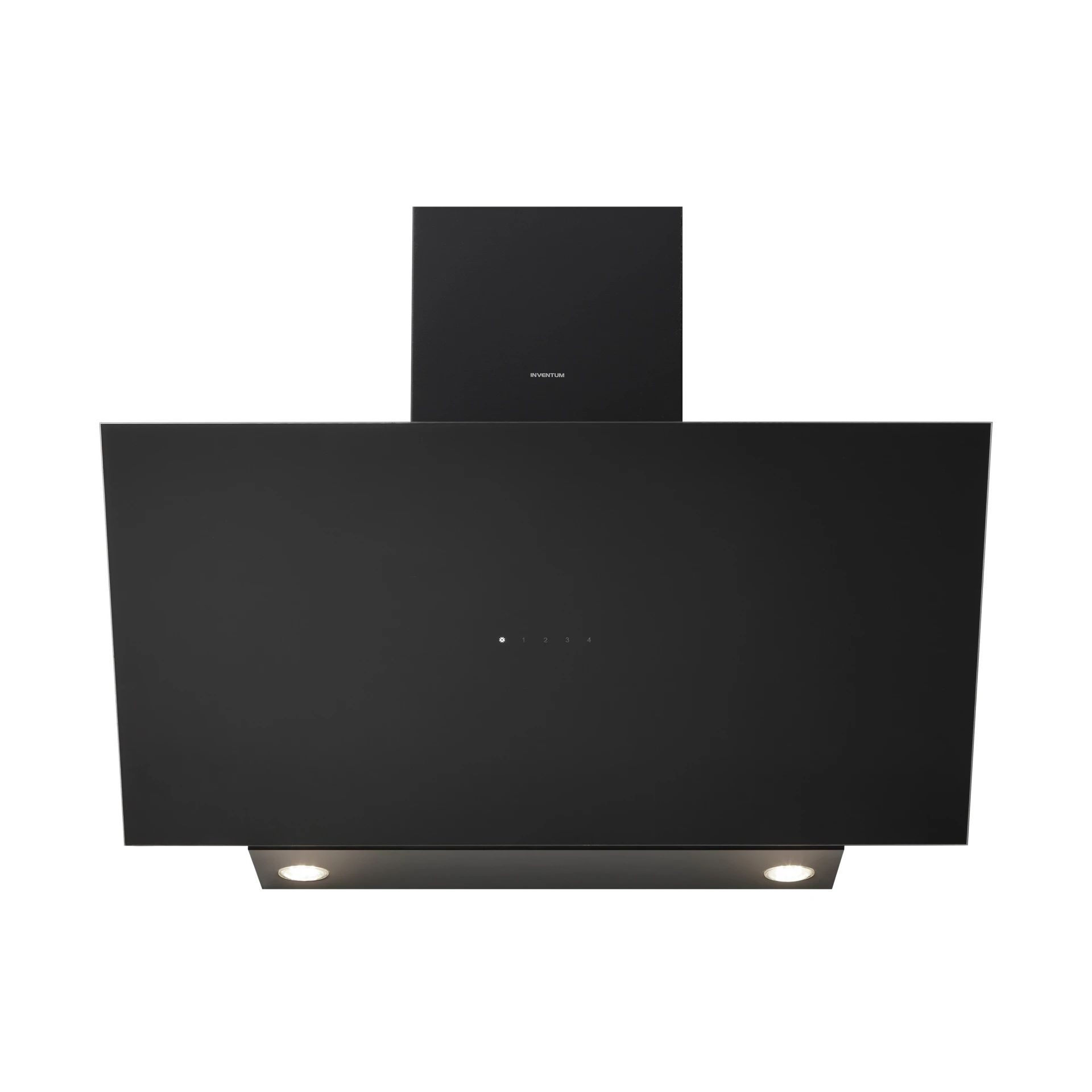 Inventum AKD8005ZWA - 80 cm - Schuine afzuigkap - Zwart
