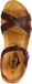 Plakton So Final leren sandalen met sleehak bruin
