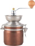 La Cafetière Koffiemolen - Vintage Design - Koperkleurig - Handbediend