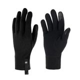 Buff Merino Midweight Handschoenen Zwart S