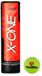 Tecnifibre X-one balles de tennis boîte transparente 144 pièces