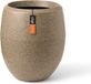 Capi Europe Vase élégant deluxe Arc Granite 43x50 Chaud taupe