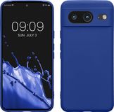 kwmobile telefoonhoesje geschikt voor Google Pixel 8 - Hoesje voor smartphone - Precisie camera uitsnede - TPU back cover in Baltisch blauw