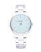 Radiant Collectie Saona - analoog kwartshorloge voor dames, maat 36 mm, 3 ATM., Blauw, Armband