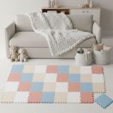 LittleTom 36-delige Baby Puzzel Speelmat - 30x30 EVA Schuim Kruipmat Vloermat Speeltapijt Kind