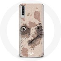 Maniacase Case voor Samsung Galaxy A70 Chihuahua Hondenras