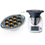 CucinaOra SteamEGGS Thermomix eierkoker tot 12 stuks