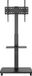VDD Gaming Support TV - Pivotant, sur roulettes et réglable en hauteur - 32-65 pouces - Noir