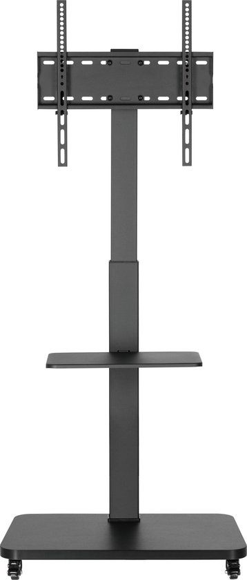 VDD Gaming TV Standaard - Draaibaar, Verrijdbaar & in Hoogte instelbaar - 32-65 inch - Zwart