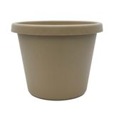 The HC Companies Plastic Planter, Zandsteen, 10"