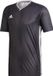 adidas Sportshirt - Größe 116 - Unisex - Grau/Weiß
