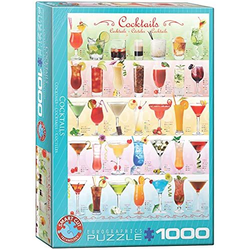 Eurographics Puzzel 1000 stuks - Cocktails "NEW" (EG60000588)