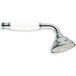 Blanc Habitat Douchette Anticalcaire Monojet Rétro