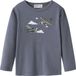 NAME IT NMMWILLITUS WOOL LS TOP Jongens Lange mouwen shirts Folkstone Gray