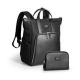 Port Designs Muse Eco Rugzak Zwart Imitatieleer/Polyester 17L