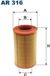 FILTRON Air Filter AR316
