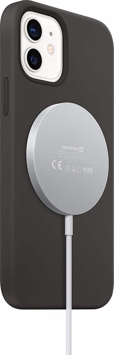 Swissten Draadloze Magnetische Oplader voor iPhone 12/13/14 - 15W