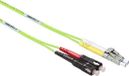ACT RL5902 Glasvezel Patchkabel Duplex LSZH - LC/SC 50/125µm OM5 - 2 meter