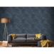 Superfresco Easy Papier Peint Intissé Feuilles D'Été 1005 X 52cm – Motif Botanique Bleu – Résistant À La Lumière – Entretien Facile Avec Éponge Humide