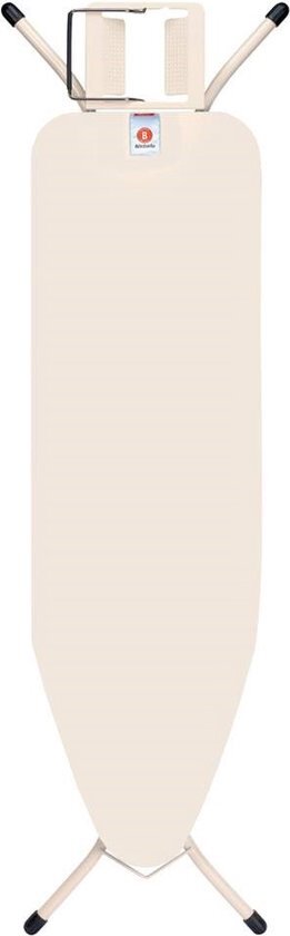 Brabantia Strijkplank B met Strijkerhouder - 124 x 38 cm - Ecru