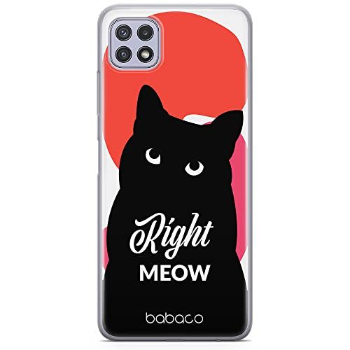 ERT GROUP Mobiele telefoonhoesje voor Samsung Galaxy A22 5G - Babaco Cats 004