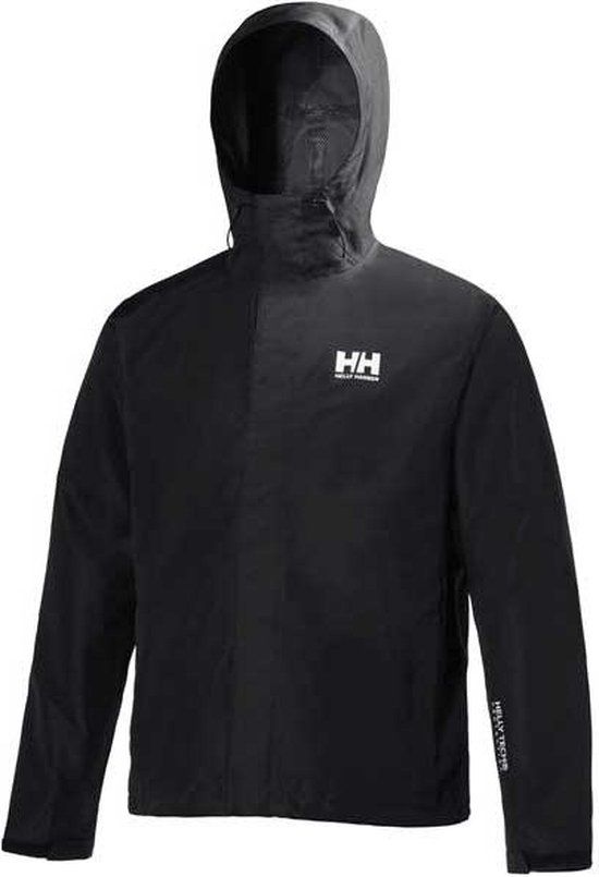 Helly Hansen Seven J Jas Heren Zwart XXL 2023 Regenjas