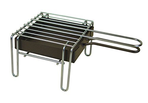 IMEX EL ZORRO 71427.0 grillrooster, verzinkt, zwart, 16 x 29,5 x 12 cm