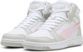 PUMA Rebound V6 Mid Jr Sneakers - PUMA White-Frosty Pink-Sedate Gray