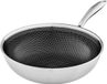HIT Trading Wok Hexagon keramische coating inductie - 28cm